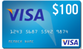 Gráfica: tarjeta de regalo de visa de $ 100